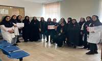 برنامه آموزشی پویش ملی مبارزه با سرطان پستان و  هفته سالمند در مرکز خدمات جامع سلامت روستای کردان با گروه هدف داوطلبان سلامت